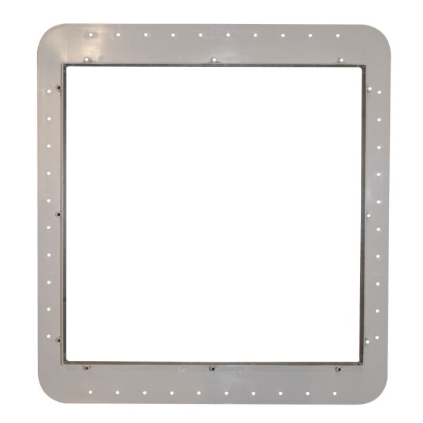 Montagerahmen Dachstärke 43-60 mm für Mini Heki, lichtgrau