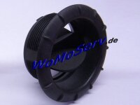 Endstück EN mit Klappe - schwarz RAL9005 -...